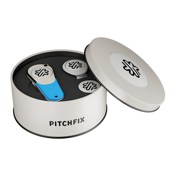New Round Golf Gift Tin with New XL and Hat Clip
