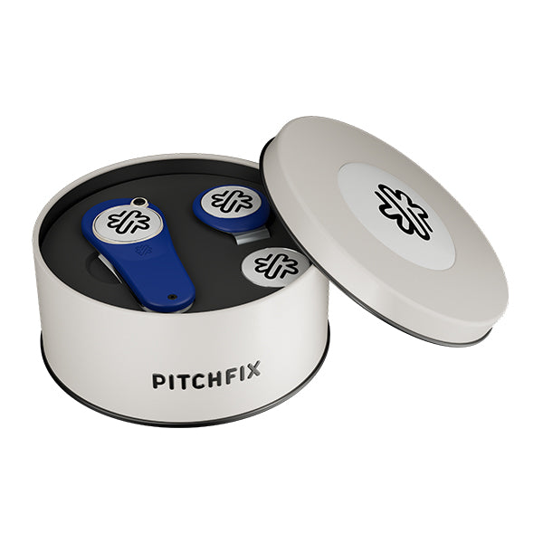 New Round Golf Gift Tin with New Original and Hat Clip