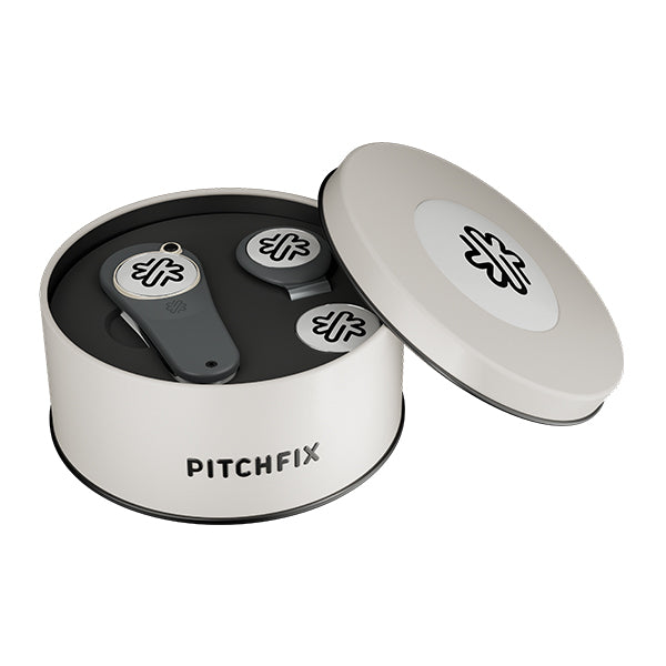New Round Golf Gift Tin with New Original and Hat Clip