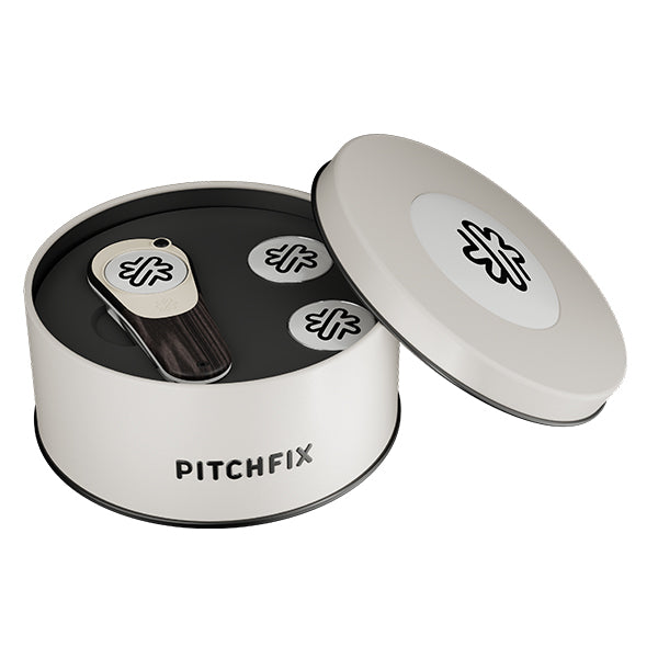 New Round Golf Gift Tin with Woodie and Ballmarker