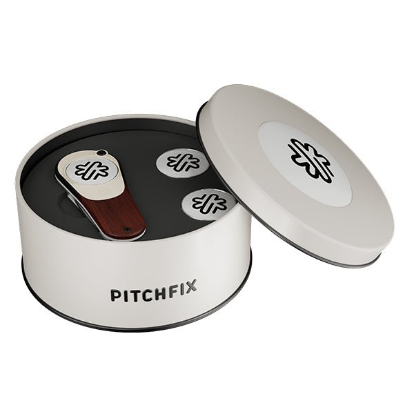 New Round Golf Gift Tin with Woodie and Ballmarker